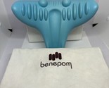 Benepom C-Rest Neck Massager Release Pillow Pain Relief Blue - £19.00 GBP