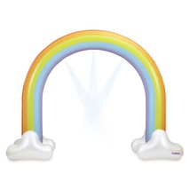8 Ft Inflatable Over The Rainbow Kids Outdoor Sprinkler - $60.99