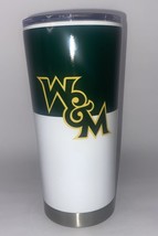 NCAA WIlliam &amp; Mary Triple Walled Insulated 20oz Tumbler with Lid by Logo Brands - $11.93