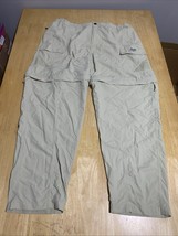 Bimini Bay Outfitters Zip Nylon Pants Mens 2XL Cargo Outdoor Gear Pocket - $440.50 MXN