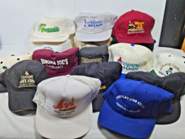 HUGE Vintage Casino Gambling Hat Lot of 16 Avi 4 Queens Harrahs Fitzgera... - $560.27 MXN
