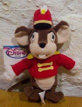 Walt Disney Store Dumbo Timothy Mouse 8&quot; Bean Bag Stuffed Animal New - £12.26 GBP