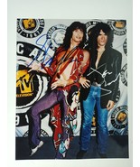 Autographed Signed by  STEVEN TYLER  JOE PERRY   AEROSMITH  8&quot;x 10&quot;  Pho... - £77.49 GBP