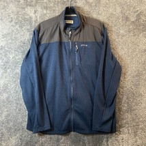 Orvis Jacket Mens Extra Large Blue Full Zip Outdoors Work Comfort - £12.05 GBP
