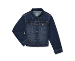 Wonder Nation Denim Jacket, Plus Size XL (14-16) Color Dark Enzyme - £12.41 GBP