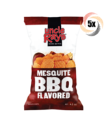 5x Bags Uncle Ray&#39;s Mesquite Barbecue BBQ Potato Chips | 4.5oz | Fast Sh... - $20.93