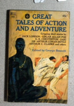 Great Tales Of Action &amp; Adventure Poe Clarke A.C Doyle (1966) Dell Paperback - £10.25 GBP