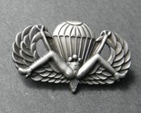 ARMY PARA PARATROOPER AIRBORNE BUSH JUMP WINGS BADGE LAPEL PIN 1.6 INCHES - £6.00 GBP
