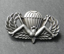 ARMY PARA PARATROOPER AIRBORNE BUSH JUMP WINGS BADGE LAPEL PIN 1.6 INCHES - £6.00 GBP