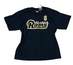 St Louis Rams #8 Sam Bradford Women’s Large L T-shirt Tee Reebok NEW - £12.77 GBP