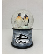 Sea World  Penguins Mini Snow Globe 2.5 in - $27.12 CAD