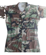 US Military Mens Medium-X Long Woodland Camo BDU - 8547 - $19.79