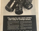 1970s Minolta SR-7 Camera Print Ad vintage pa6 - $6.92