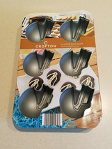 Crofton Silicone Six (6) Insert Football Helmet Bakeware (NEW) - $9.85