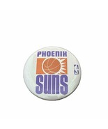 Vintage 70s Phoenix Suns Button Pin NBA 3.5&quot; Wide Made in USA - $16.46 CAD