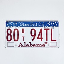  United States Alabama Stars Fell Trailer License Plate 80 UT 94TL - £14.05 GBP