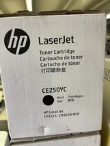 Genuine HP CE250YC Black Toner Cartridge CP3525 CM3530 OEM - $25.00