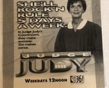 Judge Judy Tv Guide Print Ad  TPA15 - $5.93