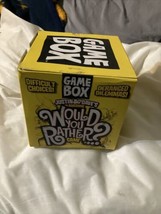 Game Box: Would you rather Game - $22.55