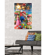 The Super Mario Bros Movie - Mushroom Kingdom Key Art Wall Poster 22x34 - £10.23 GBP