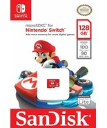 SanDisk 128GB microSDXC UHS-I-Memory-Card for Nintendo-Switch SDSQXAO-12... - $649.35 MXN