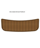 2011 Cobalt 242 Swim Platform Step Pad Boat EVA Foam Faux Teak Deck Floo... - $408.94 CAD