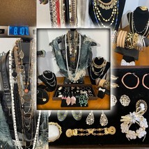 Vintage to Now Jewelry Lot 44 Most Wearable a few need repurpose 8 pd 10 oz 75+ - $39.60