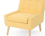 Christopher Knight Home Eilidh Buttoned Mid-Century Modern Fabric Chair,... - $355.99