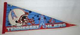 Vintage 1997 Tennessee Oilers Win Craft Pennant Flag Titans Nfl - £27.45 GBP