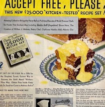 Gold Medal Flour Betty Crocker 1933 Advertisement Full Page Lithograph DWU1 - $34.99