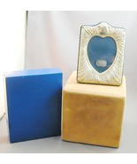 Vint Sterling Silver Repousse Picture Frame NIB English Hallmarks Heart ... - $1,710.42 MXN