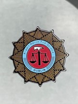 Dublin Ireland Airport Police Fire Service Hat Lapel Pin - $11.88