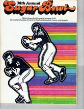 1972 Sugar Bowl Game Program Oklahoma Sooners Auburn Tigers  RARE VHTF - £93.32 GBP