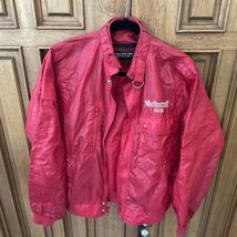 Vintage 1980&#39;s Rot Ford motorcraft Rennen Jacke Größe S - $1,768.55 MXN
