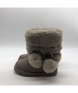 Makalu Cozy Land Faux Fur Snow Winter Boots Zip Opening Girls Size US 7 M - £14.40 GBP