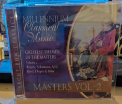 Millennium Classical Music Vol. 2 CD  Greatest Themes of the Masters  08... - $27.85 MXN