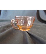 Anchor Hocking Block Optic Pink Depression Glass Mug - €12,36 EUR