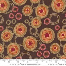 Moda Forest Frolic 48743 15 Chocolate  Cotton Quilt Fabric By the Yard - $11.63