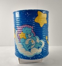 Vintage CARE BEARS Sleepy Bedtime Bear Custom Hand-Made Storage Tin For Toys! - £31.93 GBP