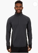 Brooks Men&#39;s Drift 1/2 Zip Long Sleeve Activewear Jacket, Asphalt Gray, ... - £43.01 GBP