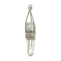 Stones Desire Clear Quartz Crystal Pendant Necklace (22&quot;) Clear - £143.52 GBP