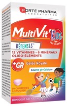Forte Pharma MultiVit&#39;Kids Defenses 30 chewable tablets - £47.01 GBP