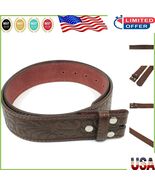 Versatile Brown Leather Belt with Interchangeable Buckle - Size Small 28-30 - $39.86 CAD
