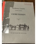✝️Newberry County South Carolina Cemeteries (Volume 1 ) Genealogy 1st Edition - $39.99