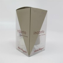 INCANTO Pour Homme by Salvatore Ferragamo 2 Pc: 5 ml EDT Mini &amp; 1.7 oz Gel NIB - £15.65 GBP
