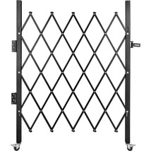 VEVOR Single Folding Security Gate, 48" H x 37" W Folding Door Gate, Steel Accor - $2,494.74 MXN