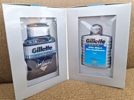 Vintage Gillette Series Cool Wave Aftershave Skin Conditioner Gel Set 1993 - £42.81 GBP