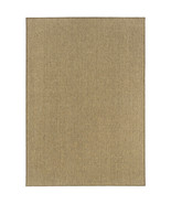 8 X 11 Tan Stain Resistant Indoor Outdoor Area Rug - $4,630.32 MXN