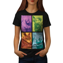 Horse Laugh Animal Funny Shirt Crazy Horse Women T-shirt - £10.26 GBP