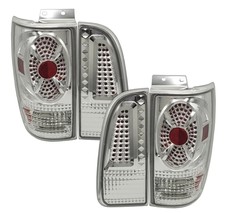 FOUR WINDS MANDALAY 2003 2004 2005 CHROME LED LOOK TAILLIGHTS TAIL LIGHT... - £306.44 GBP